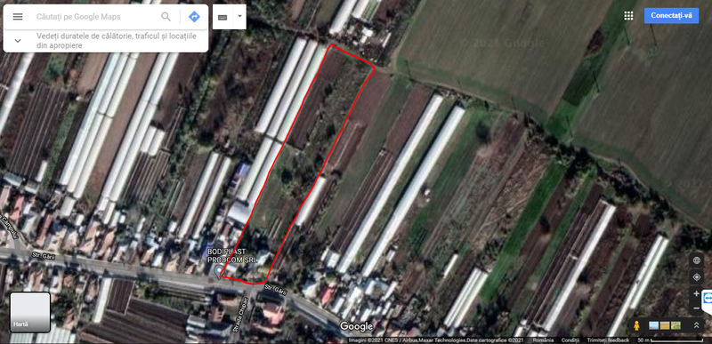 Vidra, teren intravilan 4.800 mp (sau 1.200 mp),